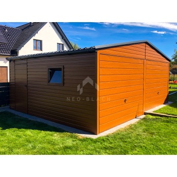 Garaż Blaszany 6x5m - 2x Brama Uchylna 2x Okno... - Garaże i wiaty - Drawsko Pomorskie - zdjęcie 2