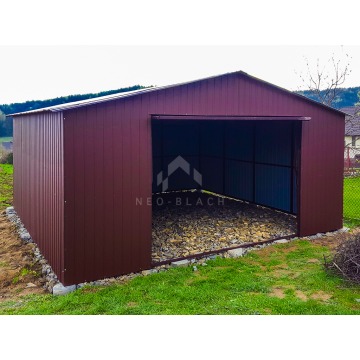 Blaszak - Garaż Blaszany 6x6m - Brama Uchylna... - Garaże i wiaty - Iława - zdjęcie 3