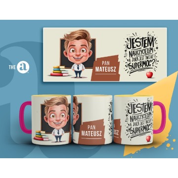 Szablony na Kubki dla Nauczycieli - Projekty... - Reklamy przestrzenne - Kraków - zdjęcie 4