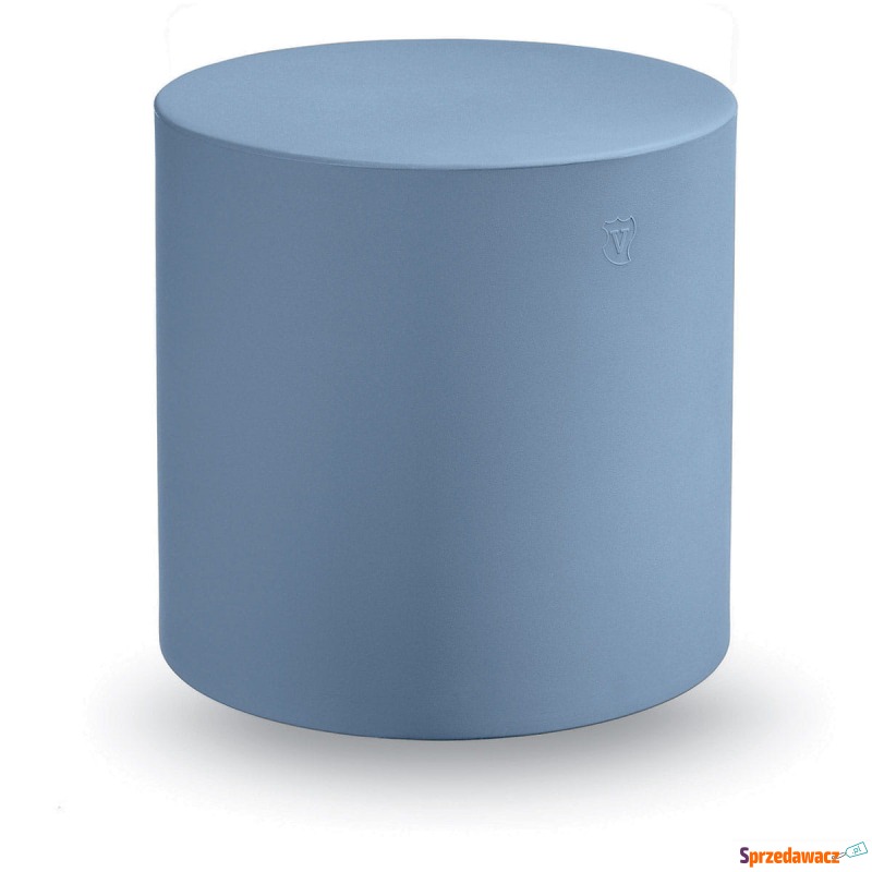 Pufa Cylinder jasnoniebieska - Lyxo Design - Sofy, fotele, komplety... - Bielsko-Biała