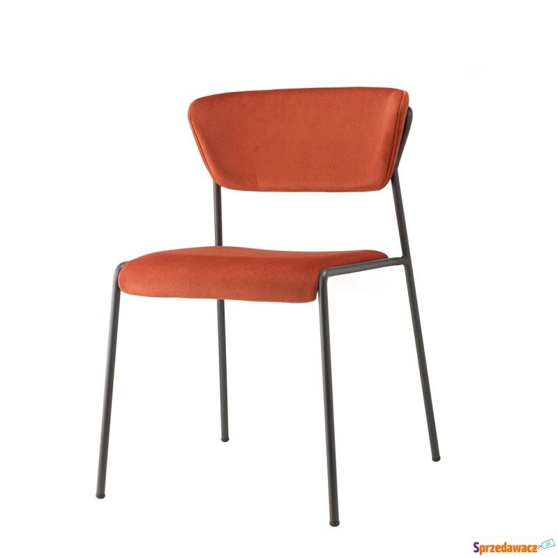 Krzesło Lisa - rama czarny połysk - Krzesła kuchenne - Wieluń