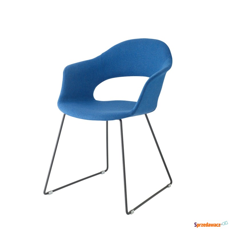 Krzesło Lady B Pop Sledge - rama chromowana - Krzesła kuchenne - Częstochowa