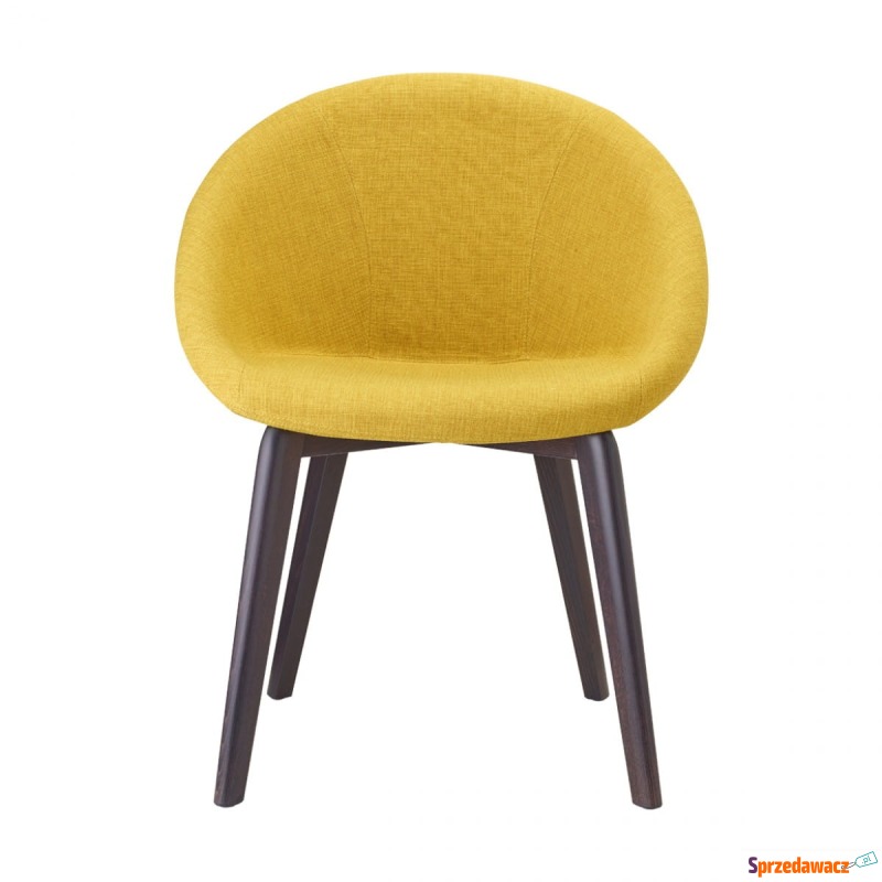 Krzesło Giulia pop natural - ciemne nogi - Krzesła kuchenne - Koszalin