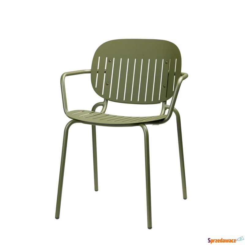 Krzesło Si-Si barcode z podłokietnikami - oliwkowy - Krzesła kuchenne - Konin