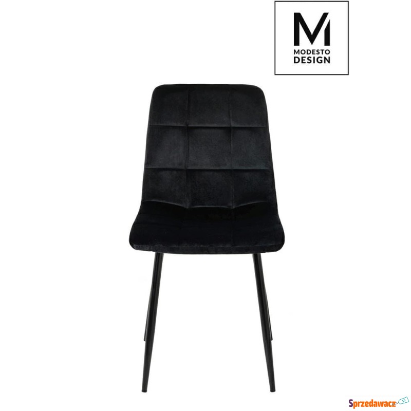 Modesto krzesło Carlo - czarne - Krzesła kuchenne - Słupsk