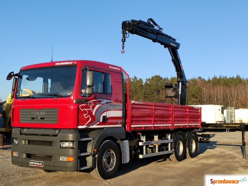 MAN Man 26.440 6x4 HDS HIAB 166 B-3 DUO Wywrotka... - Dostawcze i ciężarowe - Widełki