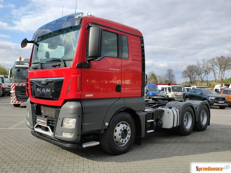 MAN TGX 26.520 D38 6x4 EURO 6 Super Stan !!! -... - Ciągniki siodłowe - Widełki