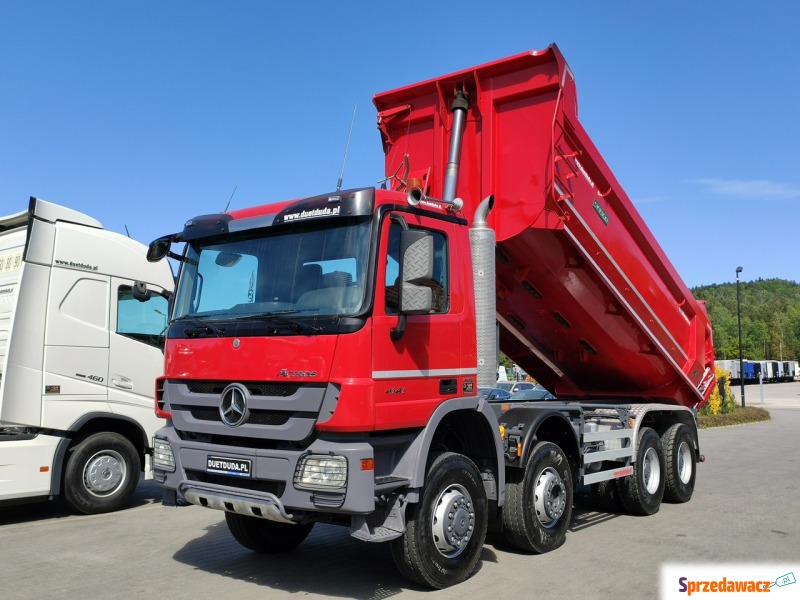 Mercedes Actros 4141 8x6 Wywrot SKIBICKI Automat... - Dostawcze i ciężarowe - Widełki