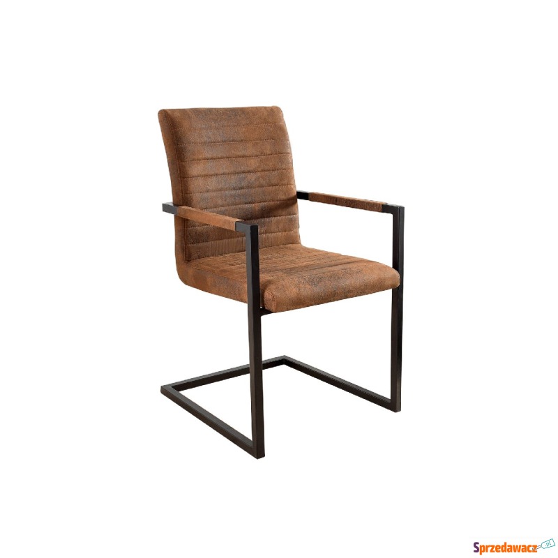 Krzesło Toll antyczny brązowy-czarny Invicta - Krzesła kuchenne - Suwałki