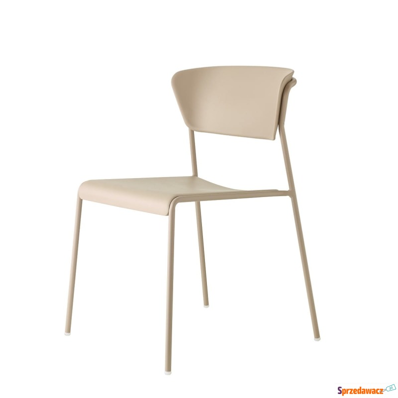 Krzesło Lisa technopolymer - szary - Krzesła kuchenne - Koszalin