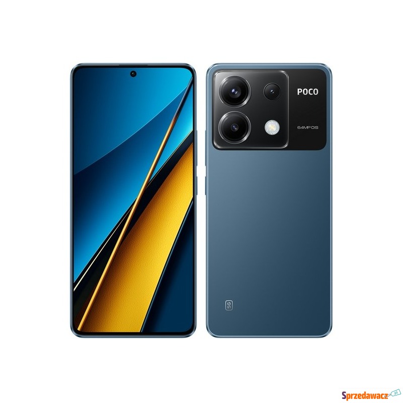 Smartfon POCO X6 5G 12/256GB Niebieski - Telefony komórkowe - Częstochowa
