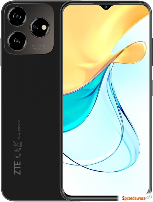 Smartfon ZTE Blade V50 Design 8/256GB (czarny) - Telefony komórkowe - Przemyśl