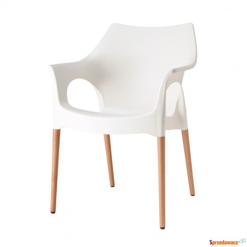 Krzesło Ola Natural - linen - Krzesła kuchenne - Rybarzowice