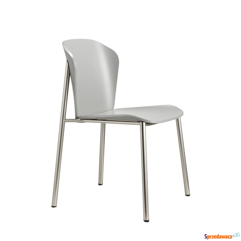 Krzesło Finn II rama matowy nikiel Scab Design - Krzesła kuchenne - Leszno