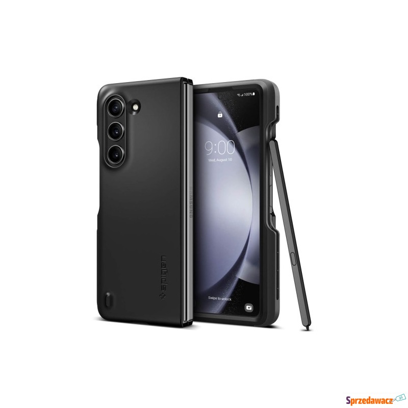 Etui Spigen Thin Fit P do Galaxy Z Fold5, czarne - Etui na telefon - Gorzów Wielkopolski