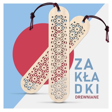 Drewniane zakładki do książki - eko prezent dla fanów czytania