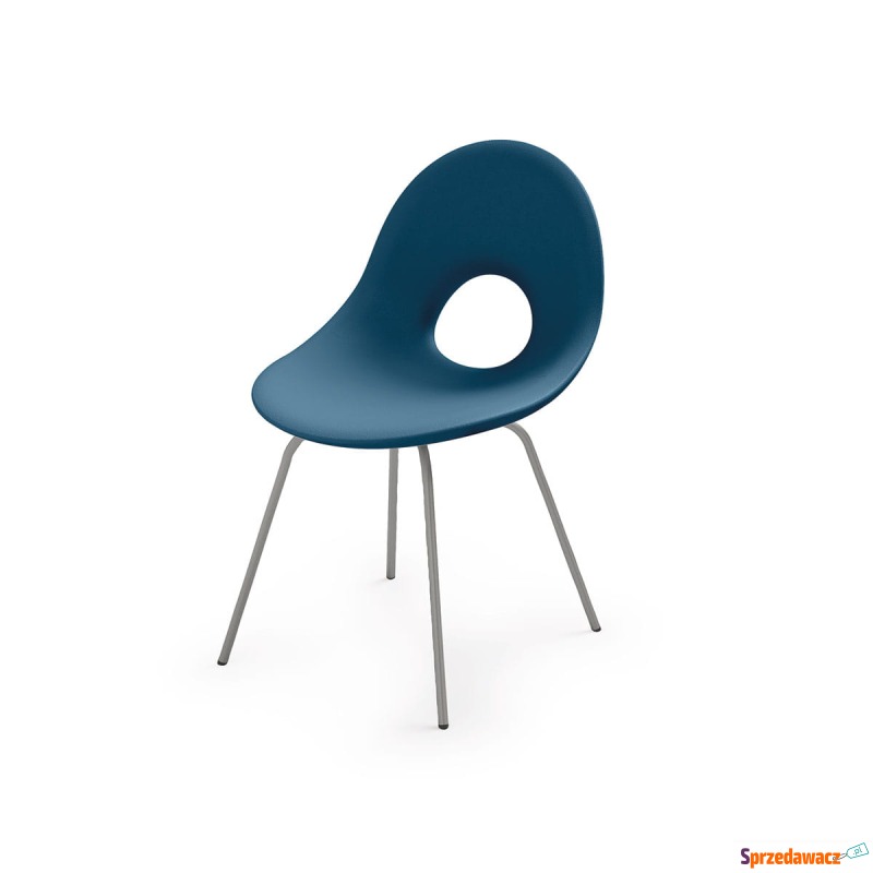 Krzesło Candy ciemnoniebieskie - Lyxo Design - Krzesła kuchenne - Dębica