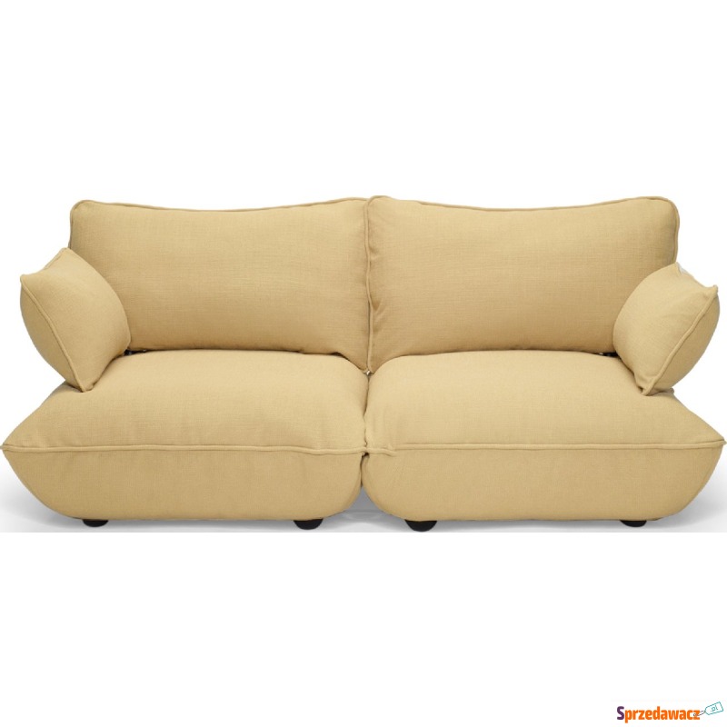 Sofa trzyosobowa Sumo miodowa - Sofy, fotele, komplety... - Bytom