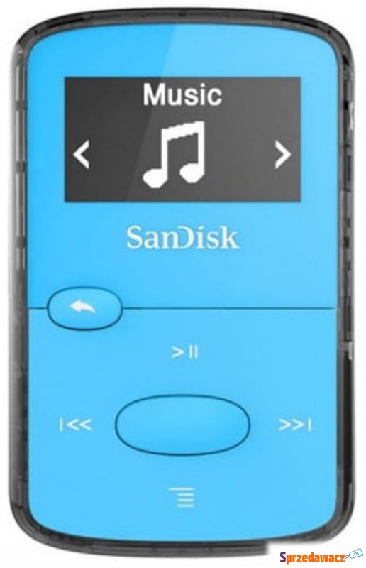 SanDisk Sansa Clip Jam 8GB niebieska - Przenośne odtwarzacze... - Piaseczno