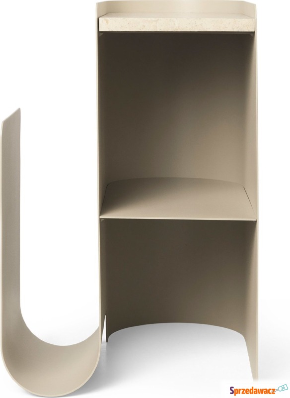 Stolik boczny Vault w kolorze kaszmiru - Stoły, stoliki, ławy - Włocławek