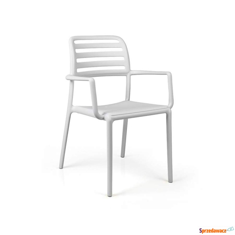 Krzesło Costa Arm Nardi - Bianco - Krzesła kuchenne - Rzeszów