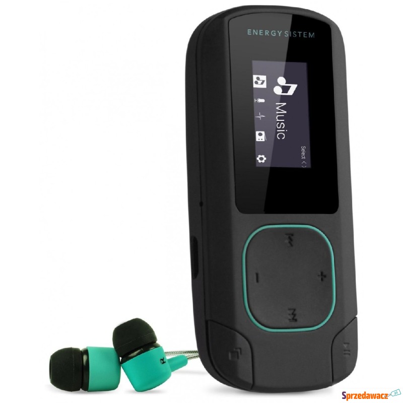 Energy Sistem MP3 Clip Bluetooth 8GB miętowy - Przenośne odtwarzacze... - Bielsko-Biała