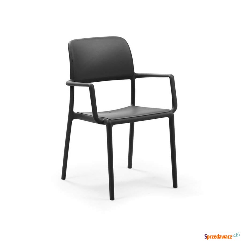 Krzesło Riva Arm Nardi - Antracyt - Krzesła kuchenne - Mikołów