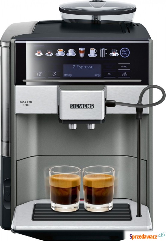 Ciśnieniowy automatyczny Siemens TE655203RW czarny - Ekspresy do kawy - Lubin