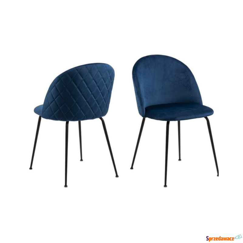 Krzesło Louise ciemny niebieski Actona - Krzesła kuchenne - Włocławek