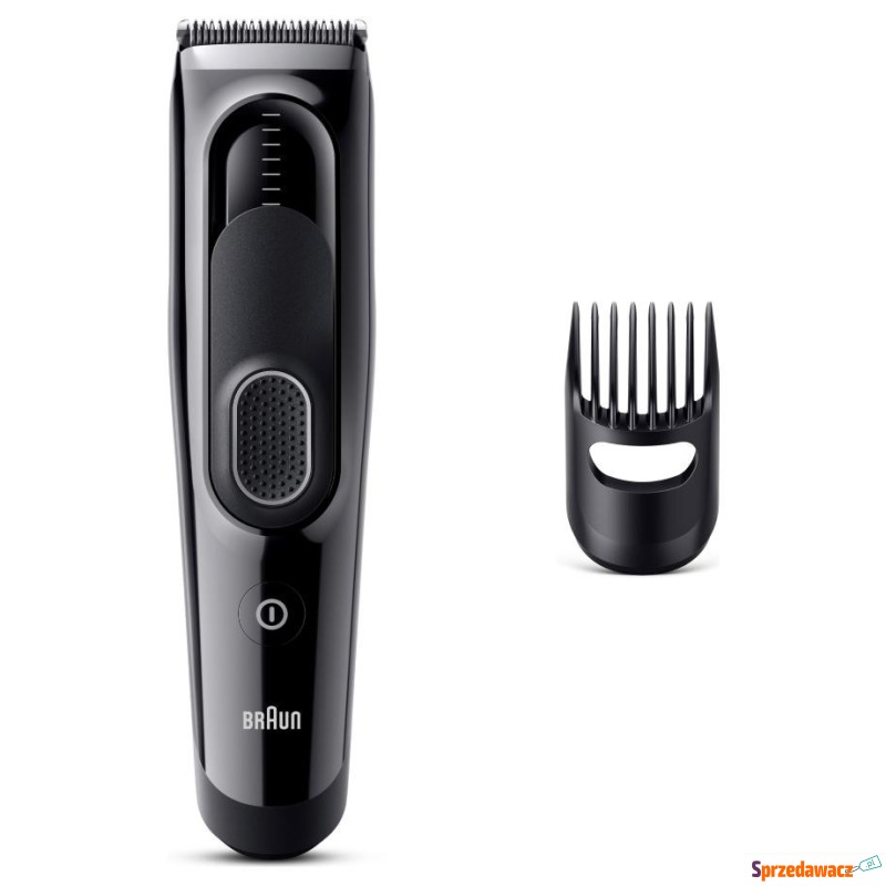 Męska Braun HairClipper Series 5 HC5310 czarny - Strzyżenie włosów - Bełchatów