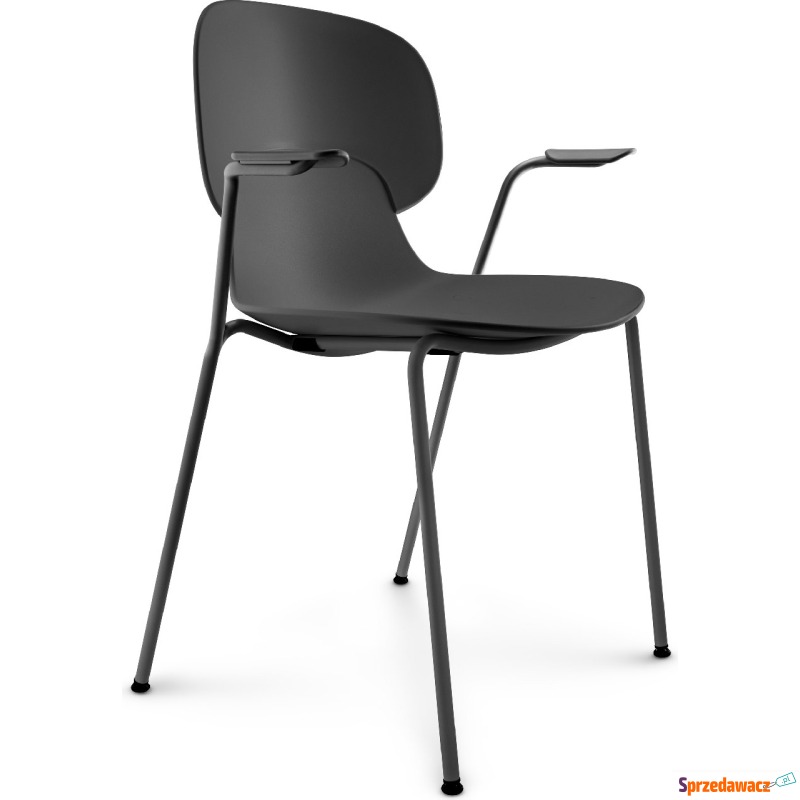 Krzesło Combo czarne z podłokietnikami - Krzesła kuchenne - Chorzów