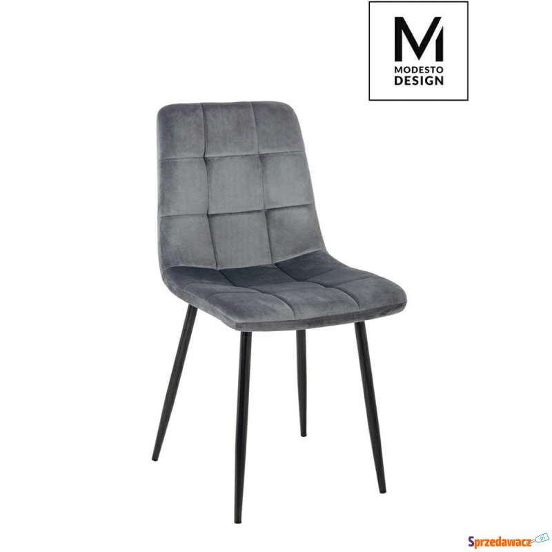 Modesto krzesło Carlo - ciemny szary - Krzesła kuchenne - Mikołów