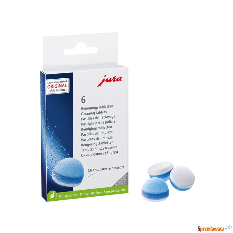 Tabletki czyszczące JURA 3-fazowe tabletki cz... - Akcesoria AGD drobne - Żory