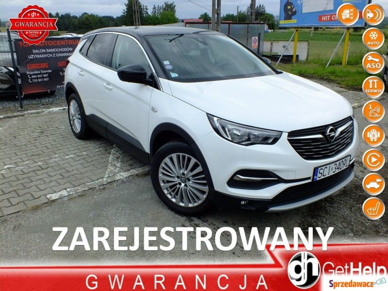 Opel Grandland X  SUV 2017,  1.2 benzyna - Na sprzedaż za 59 900 zł - Pogwizdów