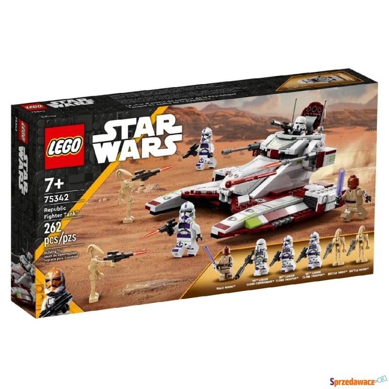 Klocki konstrukcyjne LEGO Star Wars 75342 Czołg... - Klocki - Bydgoszcz