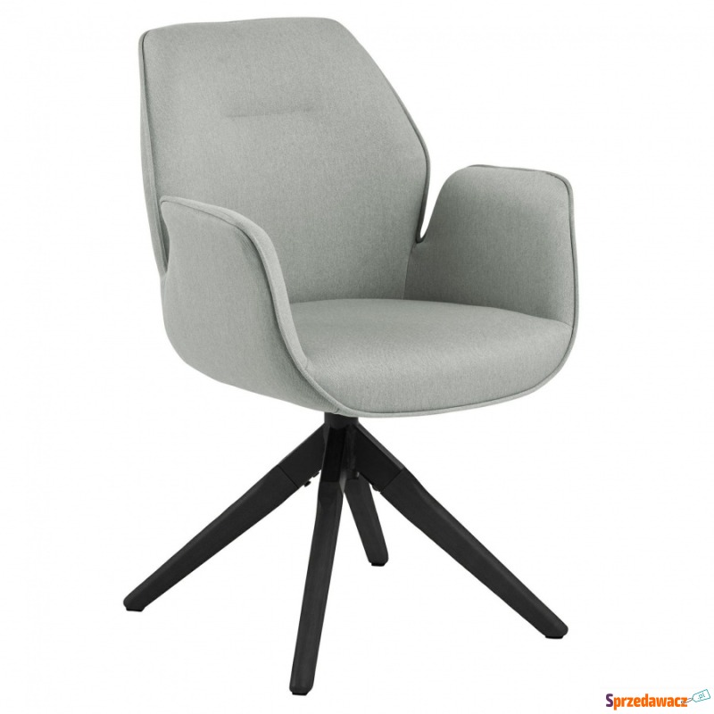 Krzesło obrotowe Aura light grey /black auto return - Taborety, stołki, hokery - Domaszowice
