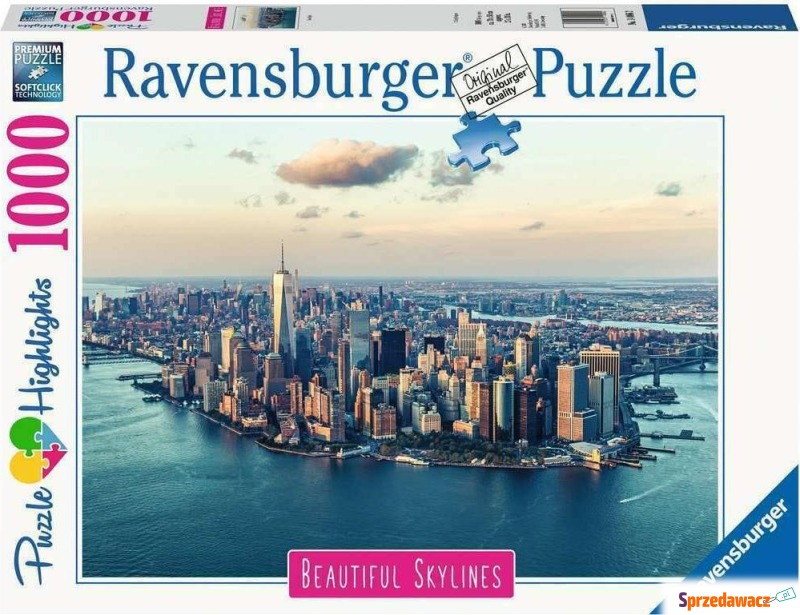 Puzzle Ravensburger Nowy Jork 1000 el. - Puzzle - Wodzisław Śląski