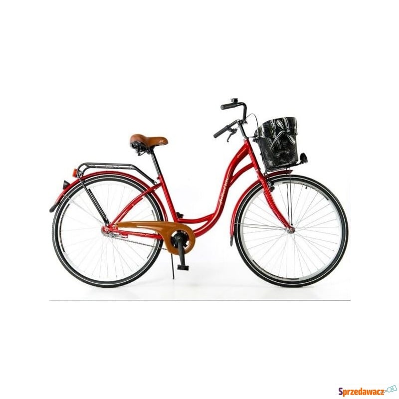 Storm Rower miejski 28" Amsterdam 1-biegowy czerwony - Rowery miejskie - Tomaszów Mazowiecki