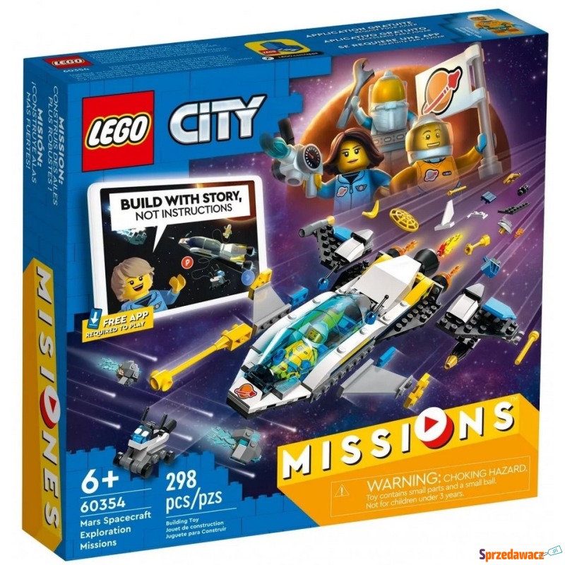 Klocki konstrukcyjne LEGO City 60354 Wyprawy... - Klocki - Ostrów Wielkopolski
