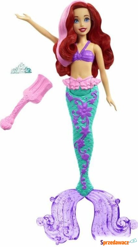 Lalki Mattel Disney Princess Arielka Zmiana Koloru... - Lalki i akcesoria dla... - Głogów