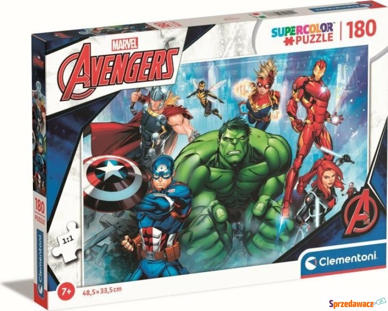 Puzzle Clementoni Avengers 180 el. 29778 - Puzzle - Kędzierzyn-Koźle