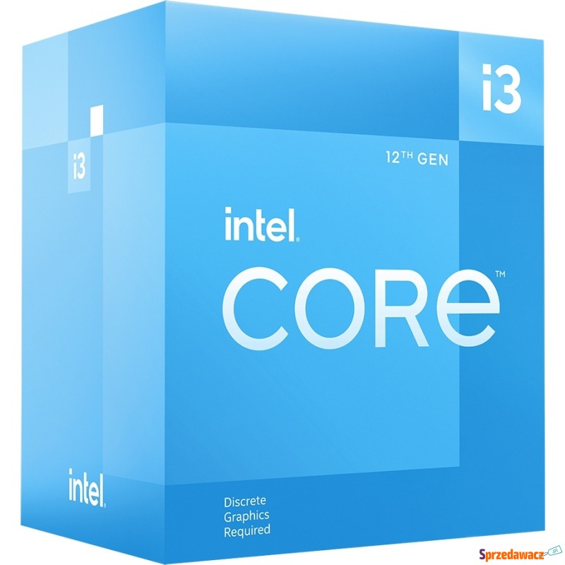 Intel Core i3-12100F - Procesory - Gdańsk