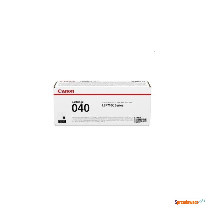 Toner Oryginalny Canon 040BK (0460C001) (Czarny)... - Tusze, tonery - Włocławek