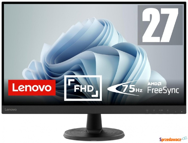 Lenovo D27-40 - 27'' | VA | Full HD| 75 Hz |... - Monitory LCD i LED - Rzeszów