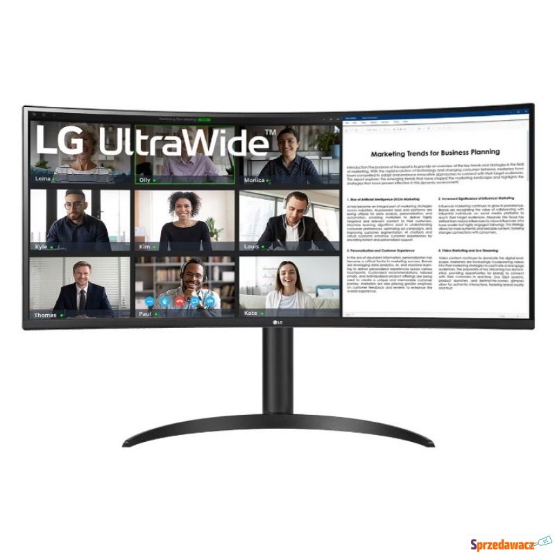 LG 34WR55QC - 34'' | UWQHD | VA | 100Hz - Monitory LCD i LED - Jelenia Góra