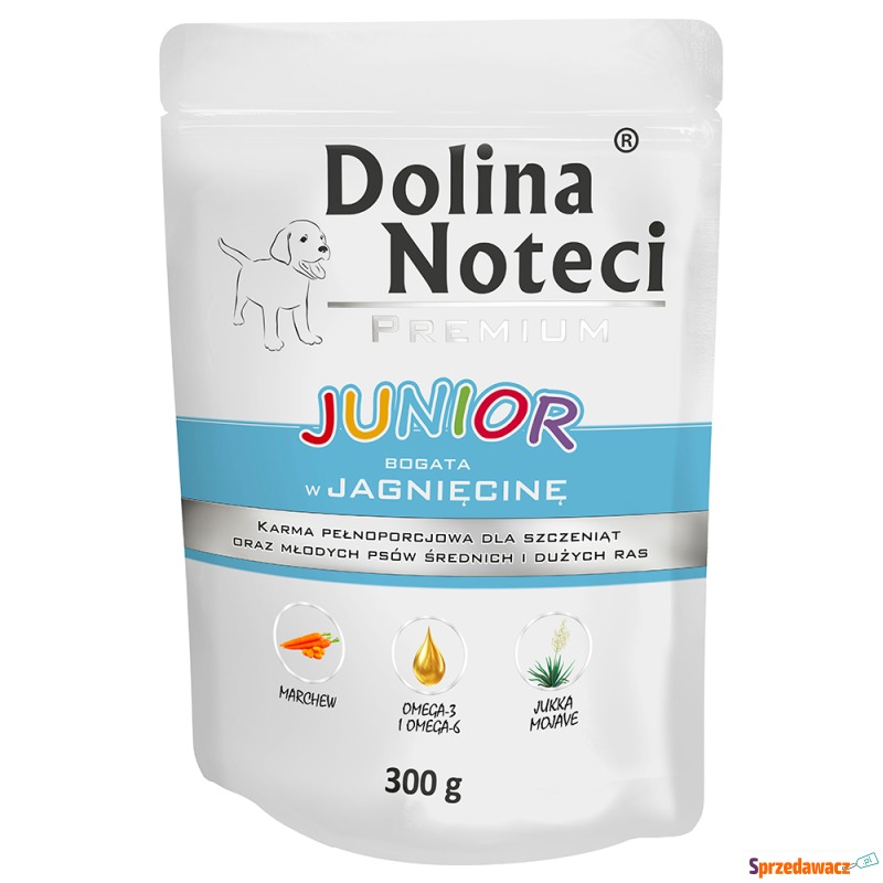 Megapakiet Dolina Noteci Junior,  20 x 300 g -... - Karmy dla psów - Gliwice