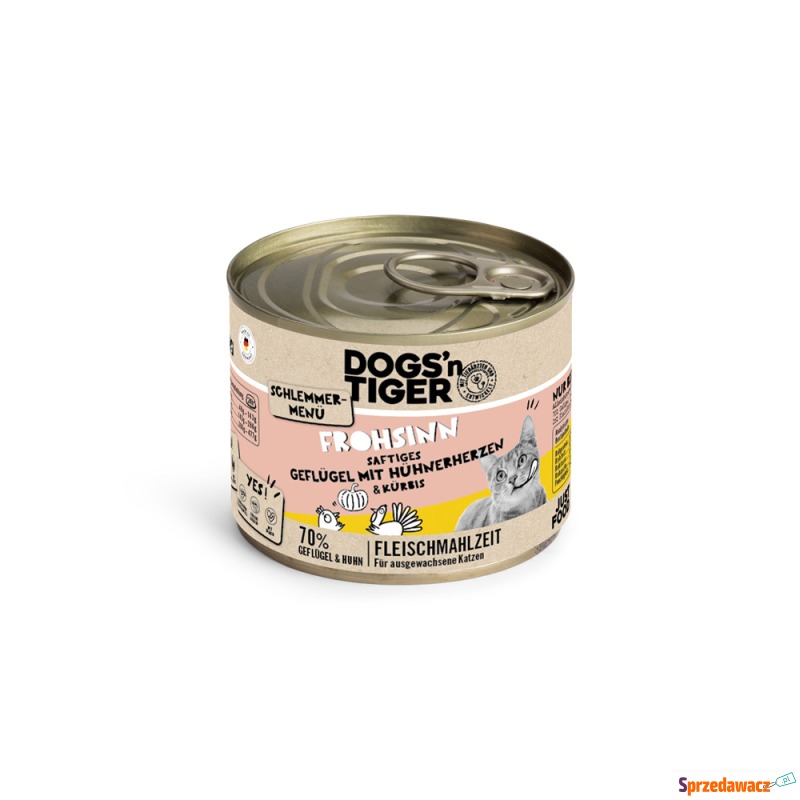 Korzystny pakiet Dogs'n Tiger smakowite menu 12... - Karmy dla kotów - Ostrołęka