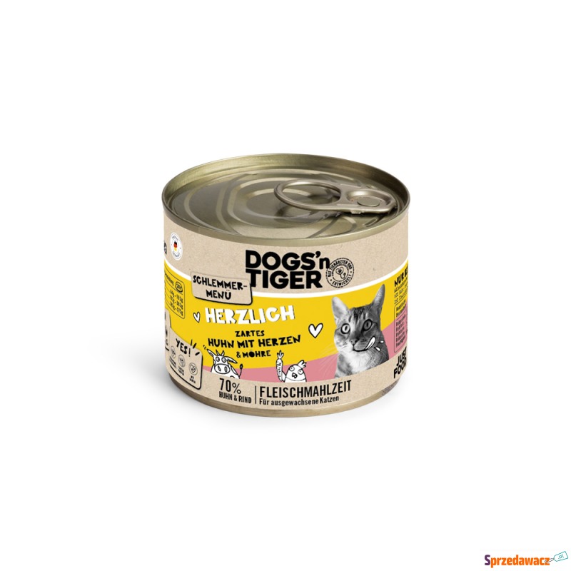 Korzystny pakiet Dogs'n Tiger smakowite menu 12... - Karmy dla kotów - Tczew