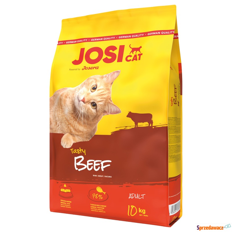 JosiCat, smaczna wołowina - 2 x 10 kg - Karmy dla kotów - Rąty