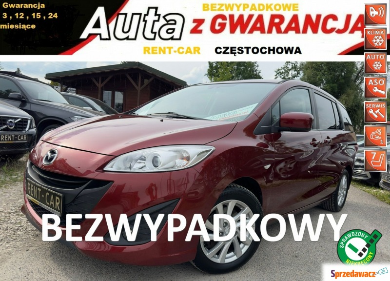 Mazda 5  Minivan/Van 2012,  1.8 benzyna - Na sprzedaż za 28 900 zł - Częstochowa